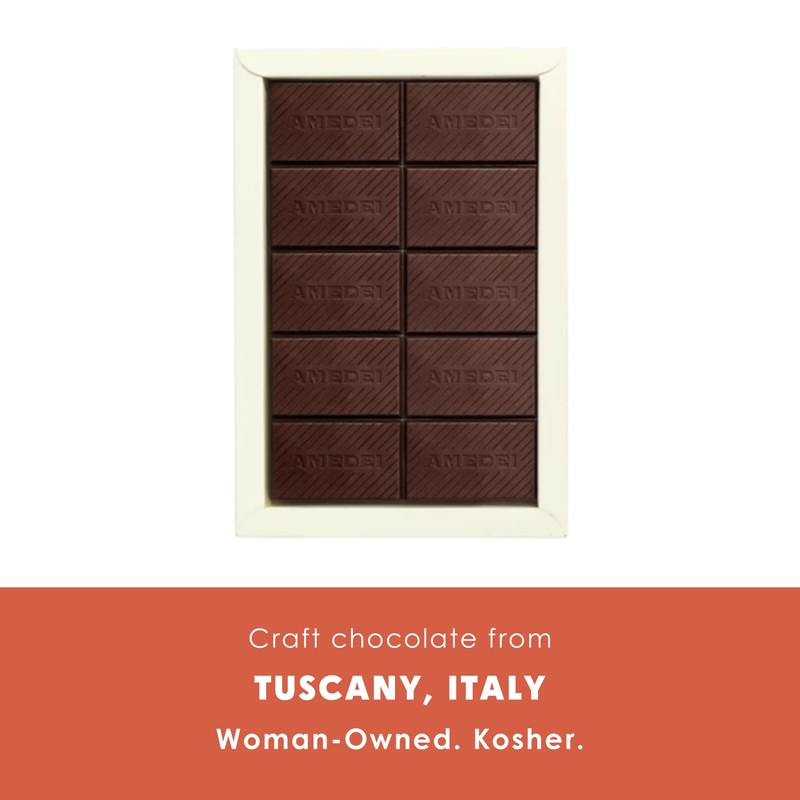 Amedei Prendimé Dark Chocolate Bar with Almonds