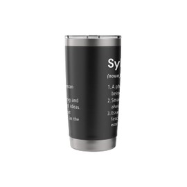 Sylas Name Definition Funny Dictionary Stainless Steel Insulated Tumbler