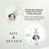 POPLYKE Cute Bunny Necklace for Women 925 Sterling Silver Rabbit