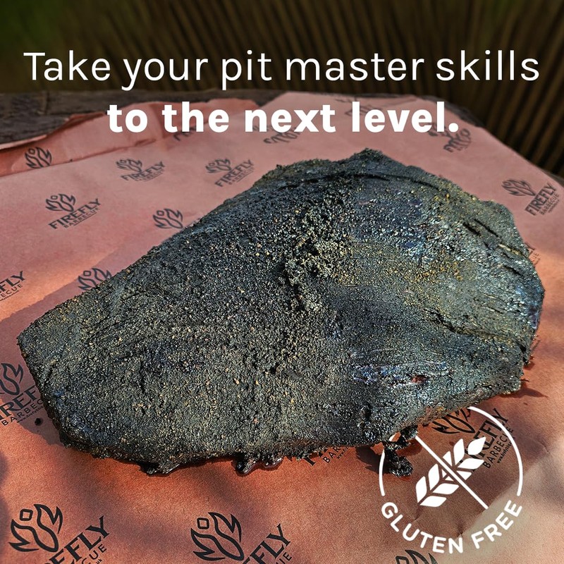 Firefly BBQ Black Magic Charcoal Beef Rub - Elevate Your