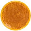 Grote 40063 Yellow 3" Round Sealed Stick-On Reflector