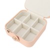 Travel Jewelry Box Organizer Small Portable Storage Case 2 Layer