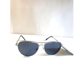 Foster Grant Aviator silver grey petite aviator polarized sunglasses. Petite size.