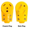 Wadoy 30 Amp RV Plug Set - RV Male and