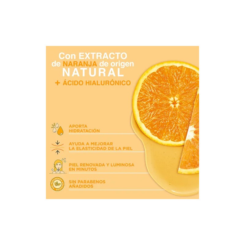 POND'S Mascarilla Hidratante Fruity Hydra Fresh de Naranja 26 g