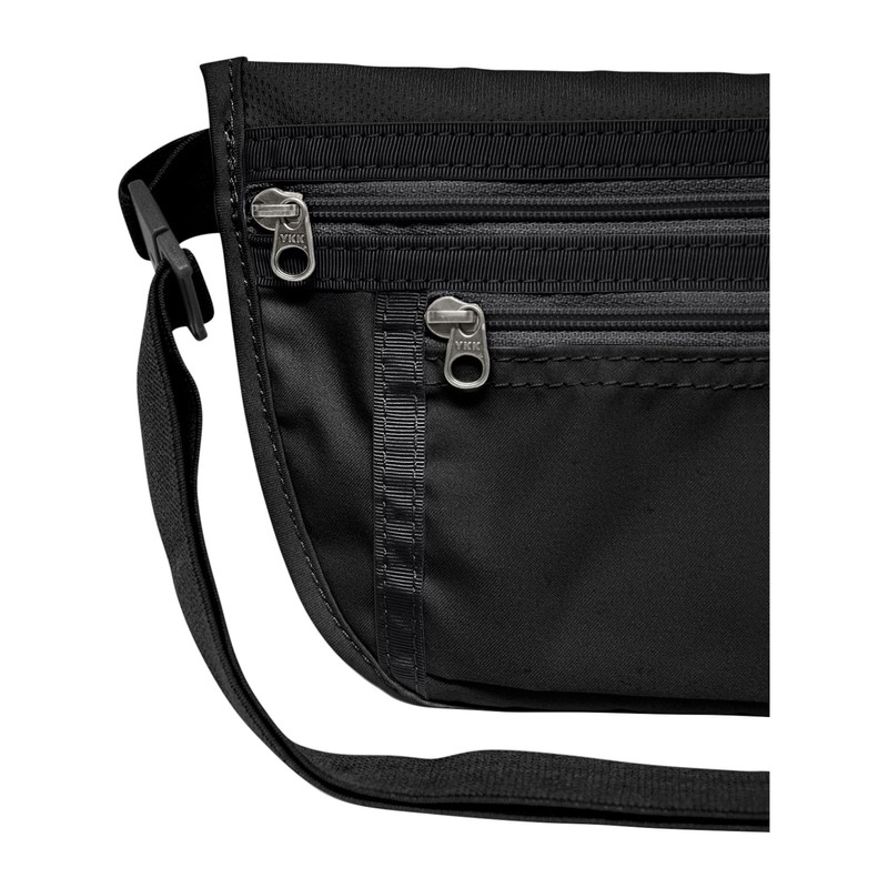Jack Wolfskin Unisex Document Belt DE Luxe Hip Belt, Black,