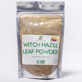Herb To Body Witch Hazel Leaf Powder | Hamamelis Virginiana | Wildcrafted | 4oz