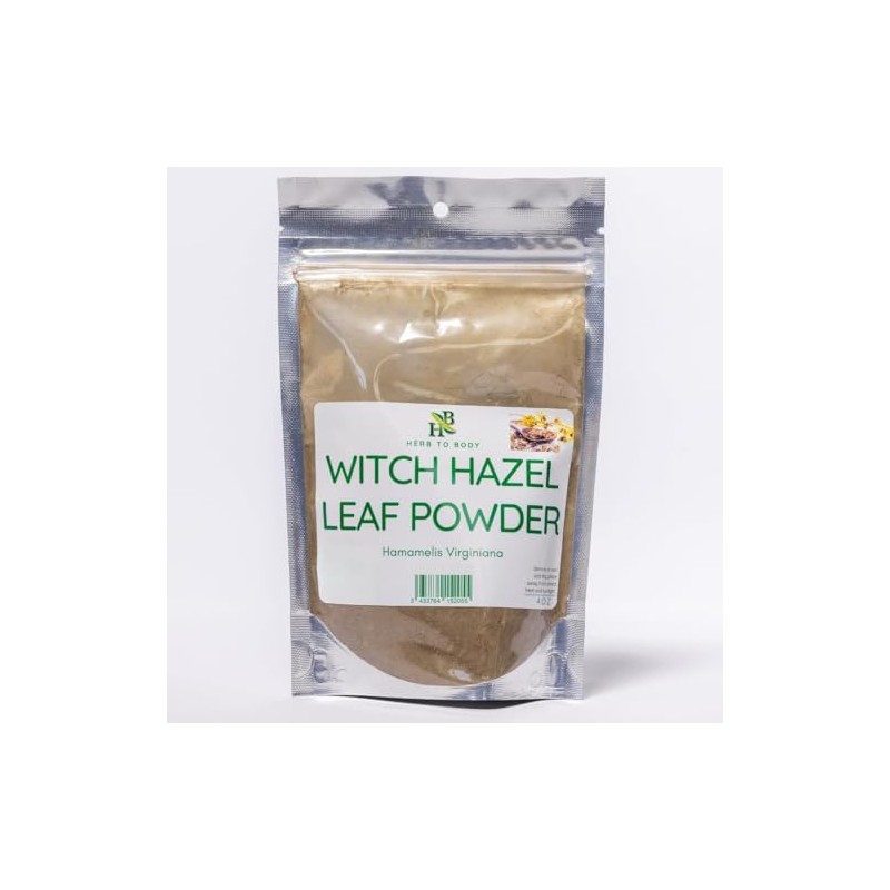 Herb To Body Witch Hazel Leaf Powder | Hamamelis Virginiana