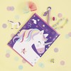 Unique 72506 Plastic Rainbow Unicorn Loot Bags, 8Ct