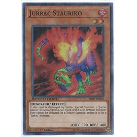 Yu-Gi-Oh! - Jurrac Stauriko - SBTK-EN024 - Super Rare - 1st Edition - Speed Duel - Trials of The Kingdom