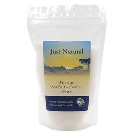 Just Natural Atlantic Sea Salt - Coarse 500g