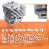 Mtanlo Cylinder Kit For Makita Dpc7300 Dpc7301 Dpc7310 Dpc7311 Dpc7320