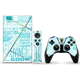 MightySkins Skin Compatible with NVIDIA Shield TV (2017) wrap Cover Sticker Skins Faith