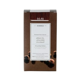 Korres Argan Oil Advanced Colorant Νο 6646 Intense Vourgoundian Red, 50ml