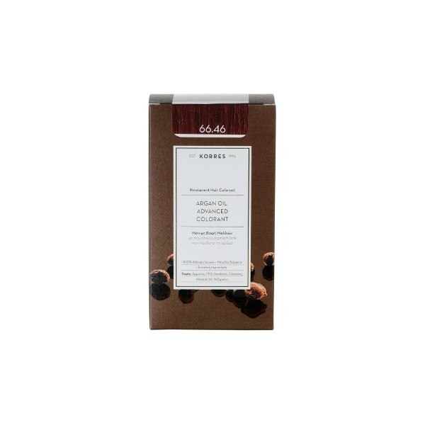 Korres Argan Oil Advanced Colorant Νο 6646 Intense Vourgoundian Red,