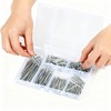 Ywmimn 280 Pcs Nail Assortment Kit, 6 Sizes Finishing Nails