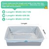 120 Count Cat Litter Box Liners for Drawstring Closure, Heavy