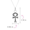 Unisex Religious Egyptian Hieroglyphs Key To Life Egyptian Ankh Cross