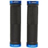 Clarks Vice Lock-On Handlebar Grip Black with Blue Anodised End