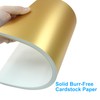suiwotin 25 Sheets Gold Metallic Cardstock Paper 8.5 x 11