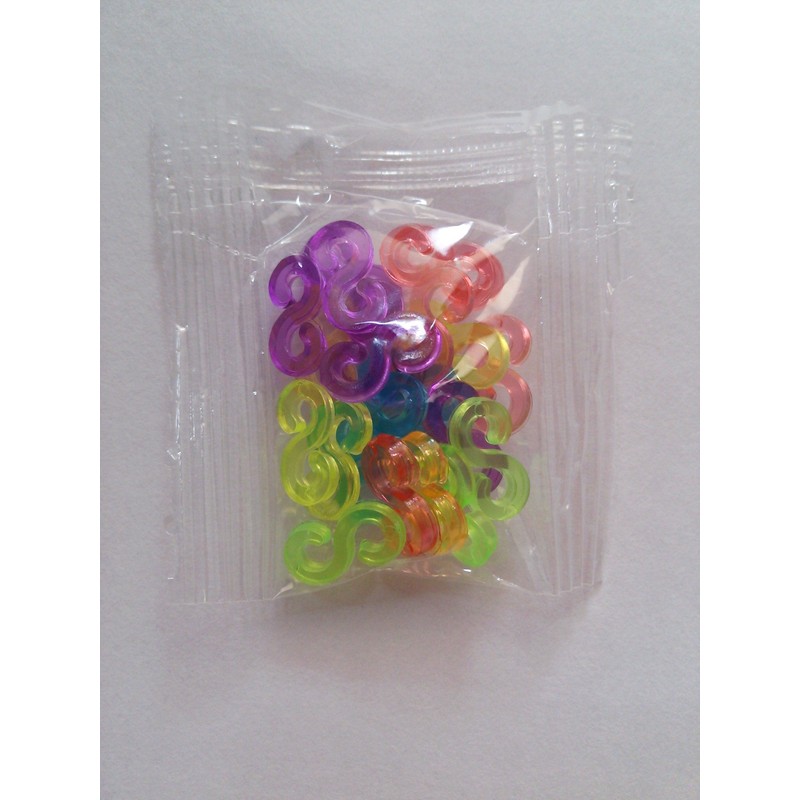 Loom Bands Refill Pack, Select Colors, White, 600 Pieces, 12