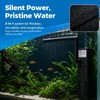 Internal Fish Tank Filter,300L/H Adjustable Flow Submersible Filters,Quiet Fish Tank