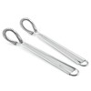 Silver Stainless Egg Beater Steel Mini Spring Coil Whisk Handheld