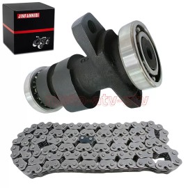 JINFANNIBI Camshaft & Cam Timing Chain Kit Fit For Honda Sportrax 300 TRX300EX 2x4, TRX300X