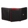 STARHIDE Ladies RFID Blocking Compact Genuine Leather Small Wallet with