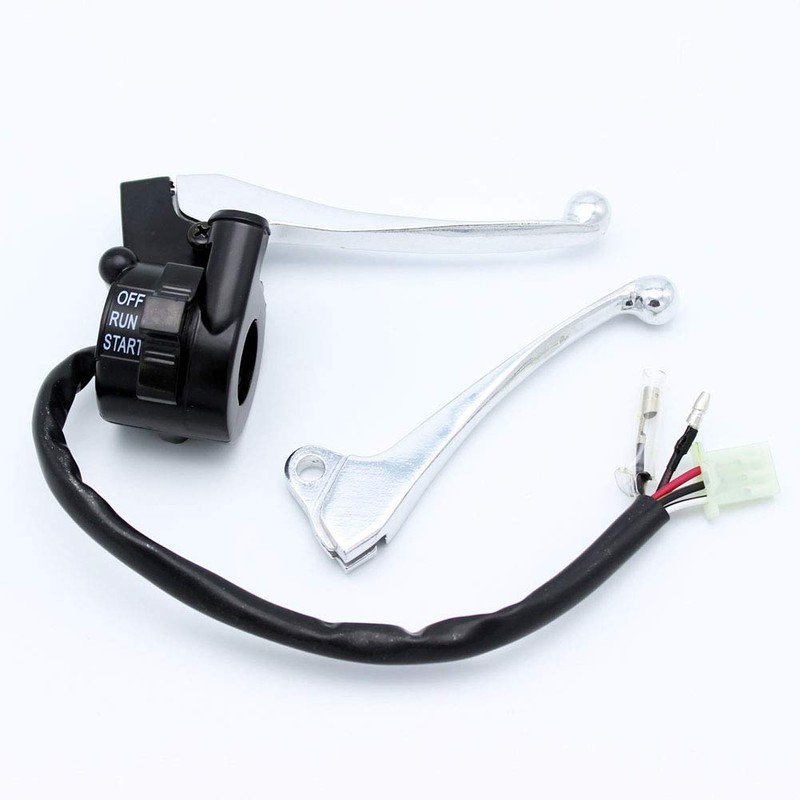 YOFMOO PW50 Throttle Housing Start Kill Switch Control Left Right