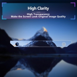 SXCY for 2025 Kia Carnival Air Conditioning Screen Protector for Kia Carnival 2025 Accessories 2025 Carnival LCD Climate Control Touch Screen Protector[2PCS Nano]