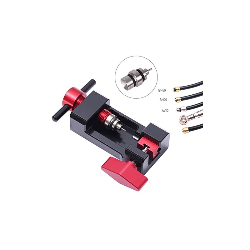 wilesev Bicycle Hydraulic Hose Fitting Insert Tool,Upgraded Needle Driver Insertion