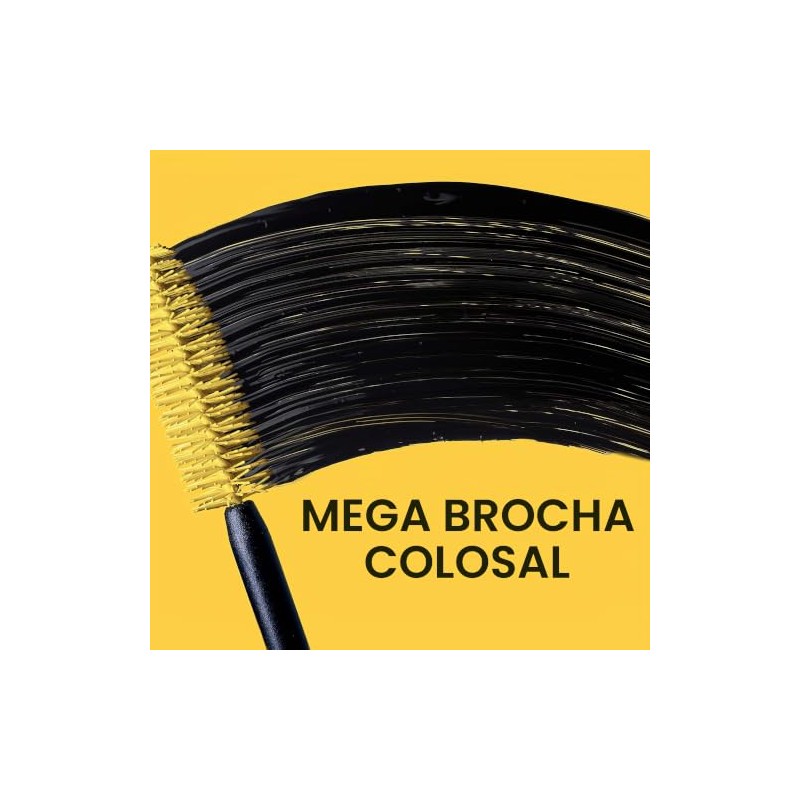Maybelline Makeup Volum' Express The Colossal - Máscara lavable, Negro