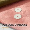 Fiskars 45mm Titanium Rotary Blades (2 Pack) - Rotary Cutter
