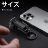 KeyUnity KM00 Keychain, Belt Keychain, Keyring, Belt Sash Clip, Double-Sided,