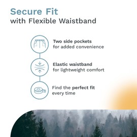 Mooselander - Wide Leg Mens' Lounge Pants, Comfy Pants for Men with Realtree Camo Print, Flowy, Breathable Baggy Camouflage Pants with Pockets, AP Black, Medium