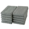 Gamacha Towel, Face Towel, Choice of 21 Colors, 10 Pieces (Gray)