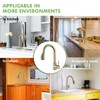 Gold Sink Faucet, Gold Kitchen Faucet with Pull Down Sprayer