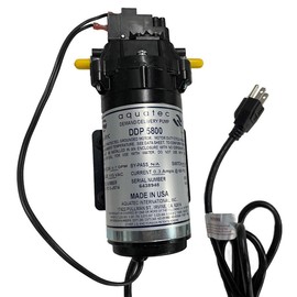 Aquatec 5800 RO Delivery Demand Pump, 0.7 GPM, 3/8" QC, 120V 5851-7E12-J574 – Variable Speed Pump for Boosting Home Water Pressure, High Flow Rate, Durable, Compact, Quiet, Efficient Performance