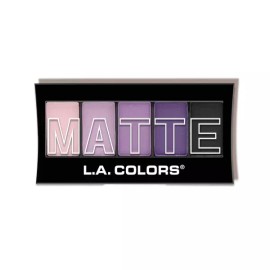 Sangpum Sangse Seolmyeong Chamjo LA COLORS 5색 매트 섀도 팔레트 퍼플 캐시미어 CEM473 LA COLORS 5-Color Matte Shadow Palette Purple Cashmere CEM473