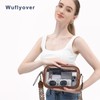 Wuflyover Clear Purse for Women, Clear Bag for Stadium Events,