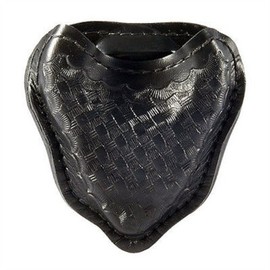 Safariland 090-03 Handcuff Pouch Open Top Cordovan Basketweave