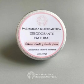 Desodorante Natural En Crema