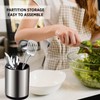 MantraRaj Rotating Kitchen Utensil Holder 360 Degree Smooth Rotation Kitchen