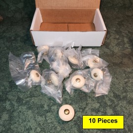 (10) Drawer & Cabinet Handles about 1-1/2" No Screws (45231)
