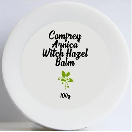 Comfrey, Arnica & Witch Hazel Balm | Natural Soothing Balm for Joints and Muscles | Eucalyptus, Calendula & Rosemary (100g)