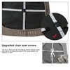 Genina Waterproof Seat Covers for Dining Room - Dining Chair,