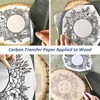 30 Sheets Tracing Paper Black Carbon Paper for Tracing Artist