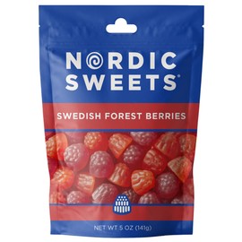Nordic Sweets Swedish Forest Berries, 5oz (Pack of 3)