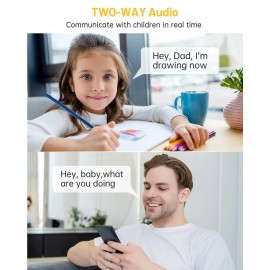 WESECUU 3MP Outdoor Wifi Low Power Battery Camera HD Lens PIR Detection Two-way Audio Smart Home Security CamerasNetwork: Wi-Fi, Resolution: 3MP